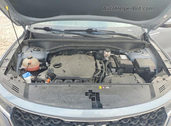 5XYRG4LC6NG091552 2022 KIA SORENTO Silver Вид наклейки з VIN-кодом