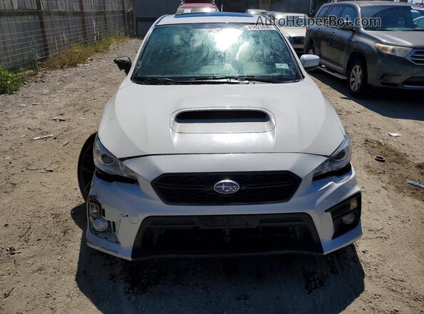 JF1VA1F66K8822428 2019 SUBARU WRX Белый Вид сзади
