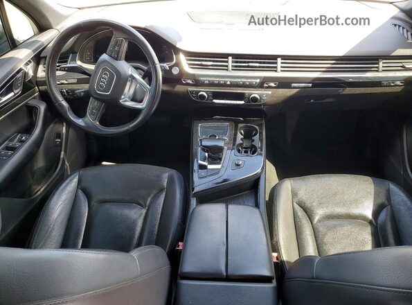 WA1LAAF7XHD033655 2017 AUDI Q7 Серебряный Вид щитка приборов
