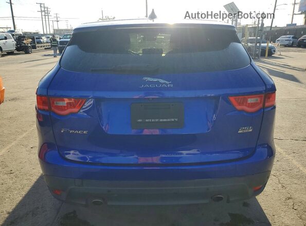 SADCJ2FX8LA633102 2020 JAGUAR F-PACE Blue Widok wnętrza z przodu