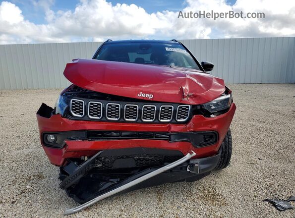 3C4NJDCNXTT177681 2026 JEEP COMPASS Красный Вид спереди