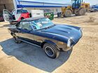 1977 Fiat 124 Spider Abarth Black vin: 124CS10124477