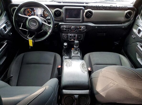 1C4HJXDN9MW556700 2021 JEEP WRANGLER Black ხელსაწყოთა პანელის ხედი