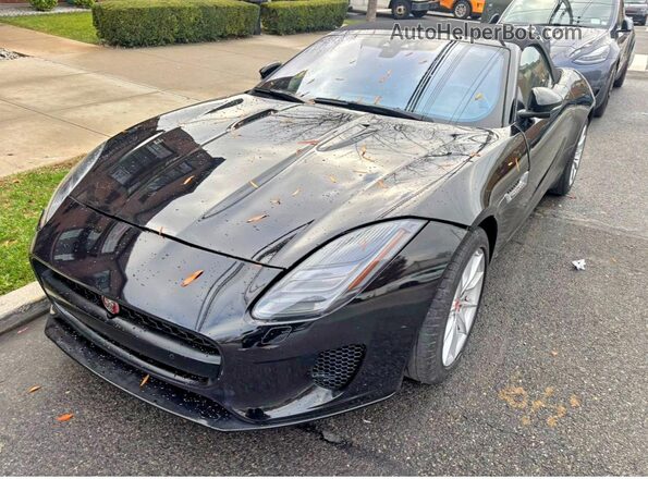 SAJDD5GX0LCK69156 2020 JAGUAR F-TYPE Черный Задняя правая четверть