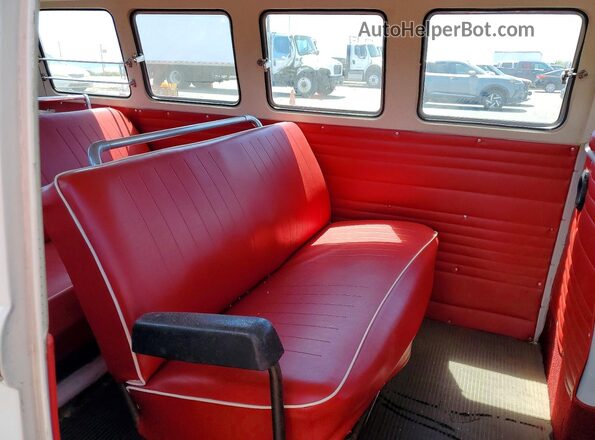 1201848 1964 VOLKSWAGEN VAN Gray Rear interior view