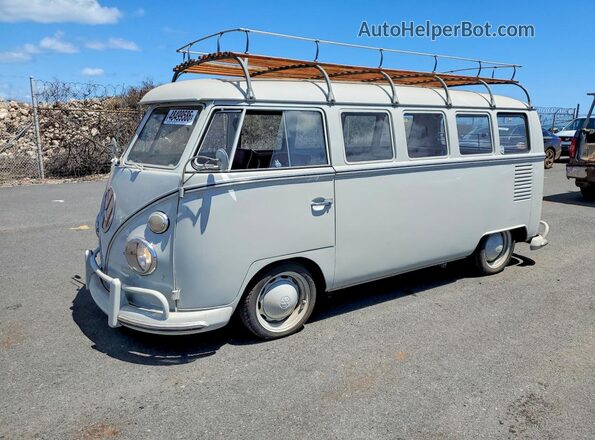 1201848 1964 VOLKSWAGEN VAN Gray Front left