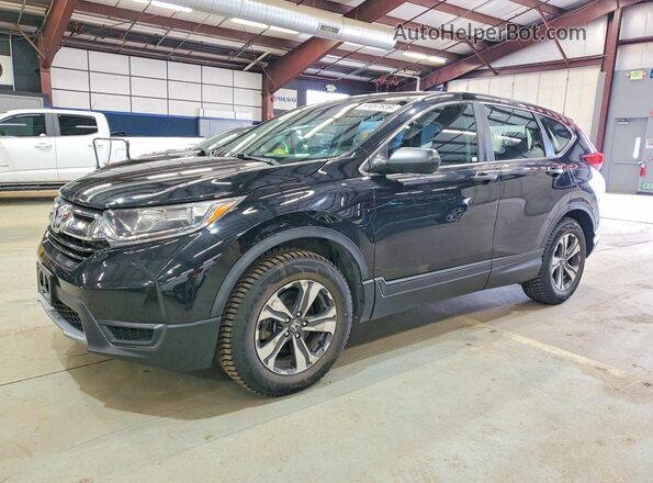 2HKRW6H32HH209228 2017 HONDA CRV Черный Передняя левая четверть