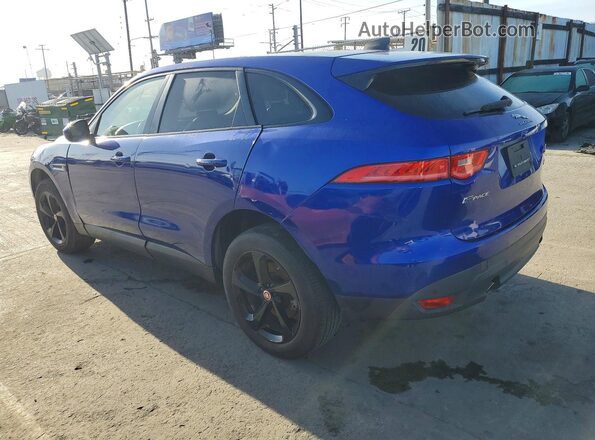SADCJ2FX8LA633102 2020 JAGUAR F-PACE Blue Tył prawy