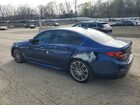 2018 Bmw M550xi Blue vin: WBAJB9C5XJB286100