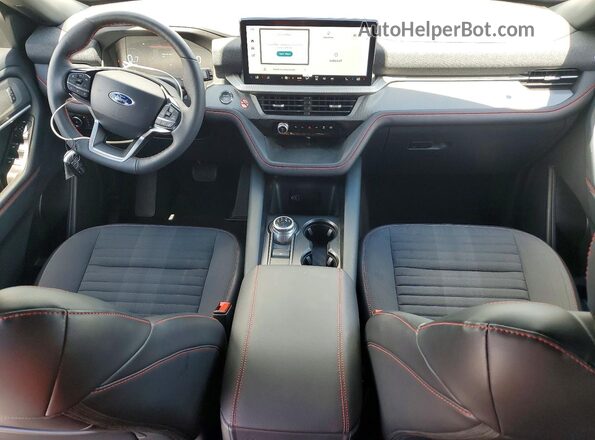 1FMUK8KH7TGA34795 2026 FORD FORD EXPLORER Gray Widok deski rozdzielczej