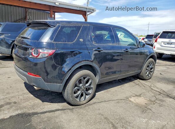 SALCT2BG6HH711685 2017 LAND ROVER DISCOVERY Черный Передняя правая четверть