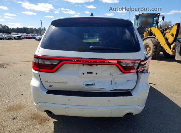 1C4RDJDG6TC188504 2026 DODGE DURANGO Белый Вид салона спереди