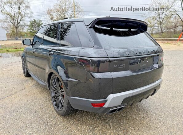 SALWG2RV2JA697563 2018 LAND ROVER RANGE Черный Задняя правая четверть
