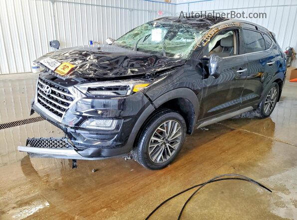 KM8J3CALXLU271422 2020 HYUNDAI TUCSON Черный Задняя левая четверть