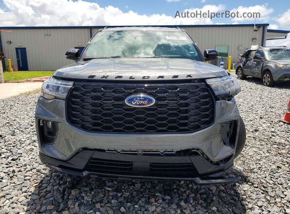 1FMUK8KH7TGA34795 2026 FORD FORD EXPLORER Gray Widok z przodu
