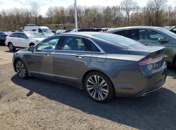3LN6L5F90HR654475 2017 LINCOLN MKZ Серый Задняя правая четверть