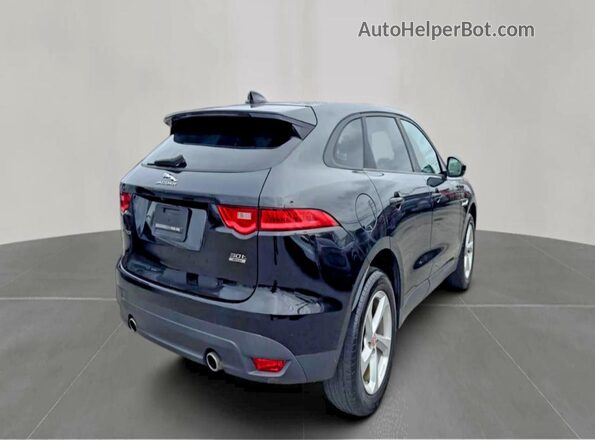 SADCJ2GX3JA235968 2018 JAGUAR F-PACE Черный Вид спереди