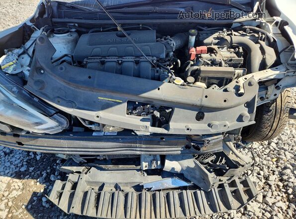 3N1AB7APXHL669607 2017 NISSAN SENTRA White Вид підкапотного простору
