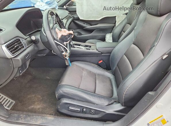 1HGCV1F31LA025639 2020 HONDA ACCORD Белый Вид панели приборов