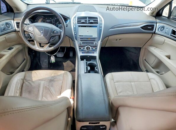3LN6L5F97JR615324 2018 LINCOLN MKZ Черный Вид щитка приборов