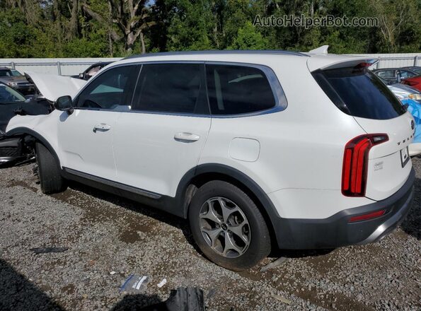 5XYP34HC2LG018252 2020 KIA TELLURIDE White Задня права чверть