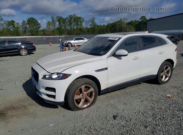 SADCS2FX2KA602830 2019 JAGUAR F-PACE White Tył lewy