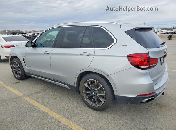 5UXKT0C33H0V95734 2017 BMW X5 Silver Задня права чверть