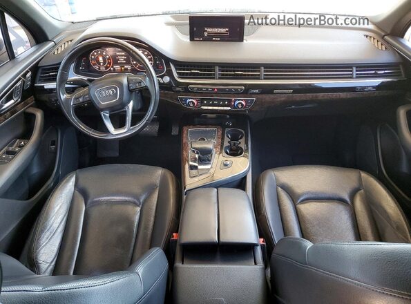 WA1LAAF72HD013366 2017 AUDI Q7 Черный Вид щитка приборов