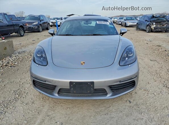 WP0AA2A81KS260996 2019 PORSCHE CAYMAN Серый Вид сзади