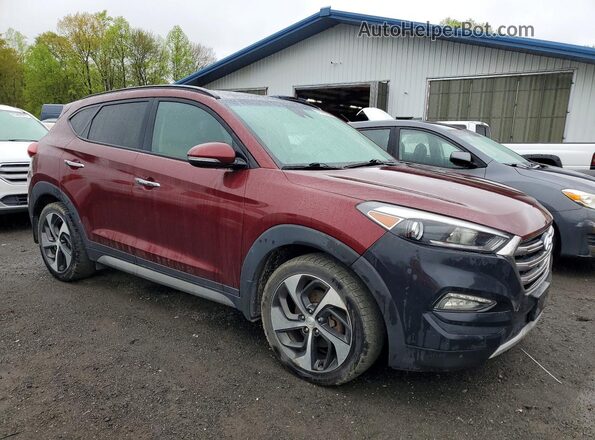 KM8J3CA23HU293065 2017 HYUNDAI TUCSON Красный Вид спереди