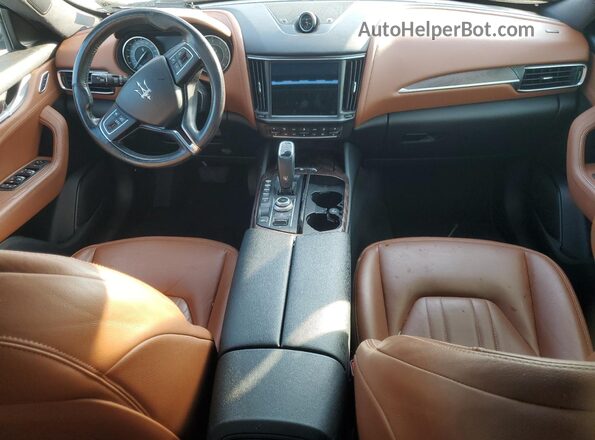 ZN661XUA6MX370853 2021 MASERATI LEVANTE Blue Вид панелі приладів