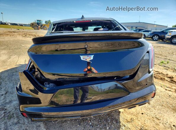 1G6DC5RK2P0106683 2023 CADILLAC CT4 Черный Вид салона спереди