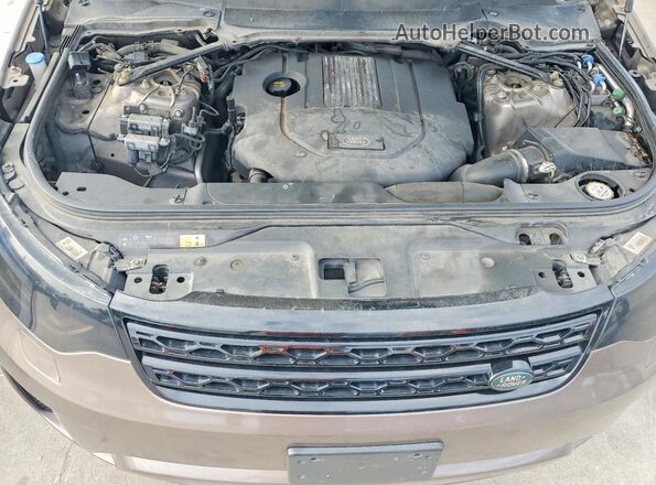 SALRRBBK9HA031267 2017 LAND ROVER DISCOVERY Коричневый Вид подкапотного пространства