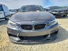 2017 Bmw Motorrad M240i Gray vin: WBA2G1C36HV639320