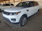 2016 Land Rover Range Rover Sport Sc Белый vin: SALWR2EF7GA111036 2016 Land Rover Range Rover Sport Sc Белый vin: SALWR2EF7GA111036