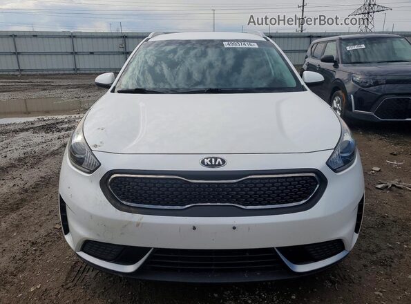 KNDCB3LC0K5246132 2019 KIA NIRO Белый Вид сзади