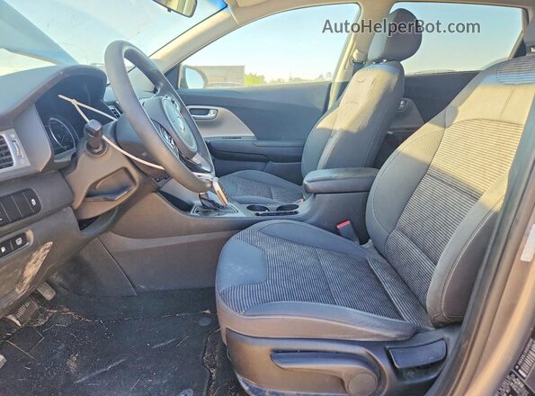 KNDCB3LCXH5090349 2017 KIA NIRO Серый Вид панели приборов