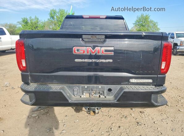 3GTP8CETXLG327209 2020 GMC SIERRA Black Widok wnętrza z przodu