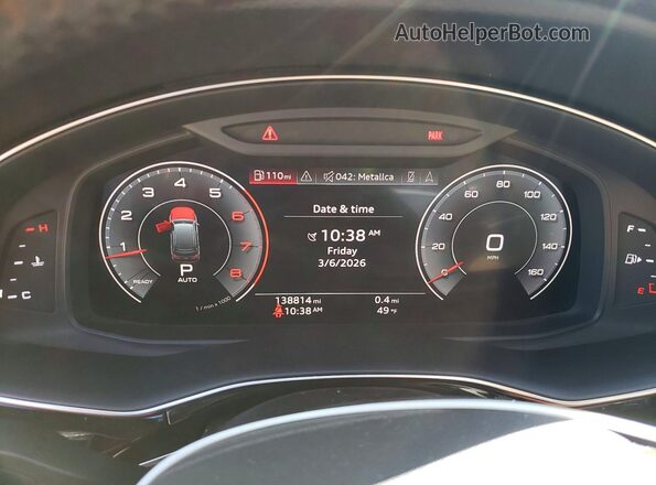 WA1LXAF71LD003077 2020 AUDI Q7 White Вид задніх сидінь