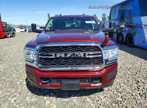 3C63RRGL4LG291665 2020 RAM 3500 Maroon Vista trasera