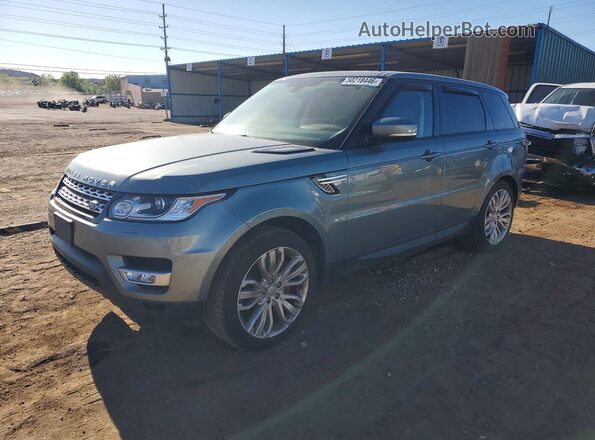 SALWR2EF4GA103850 2016 LAND ROVER RANGE ROVER Зеленый Задняя левая четверть