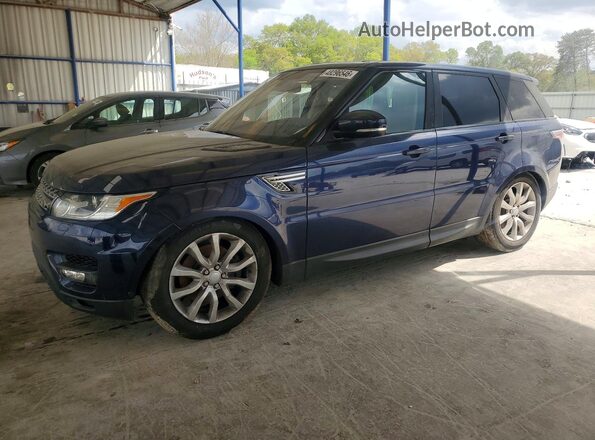 SALWR2VF6GA557016 2016 LAND ROVER RANGE Blue Trasero izquierdo