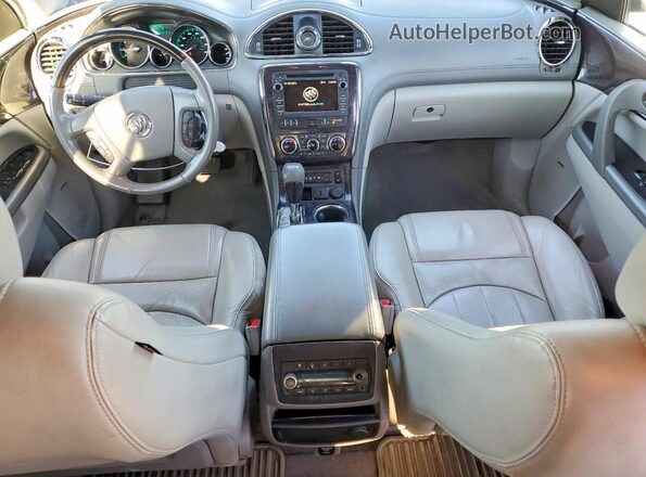 5GAKVCKD6GJ247637 2016 BUICK ENCLAVE Серебряный Вид щитка приборов