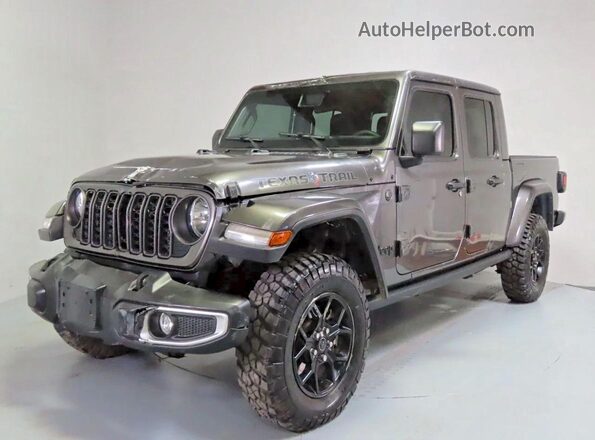 1C6HJTAG8RL130673 2024 JEEP GLADIATOR Угольный Задняя правая четверть
