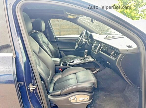 WP1AB2A5XJLB34419 2018 PORSCHE MACAN Синий Вид сзади