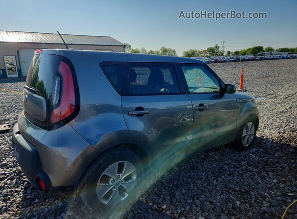 KNDJN2A26G7239040 2016 KIA SOUL Серый Передняя правая четверть