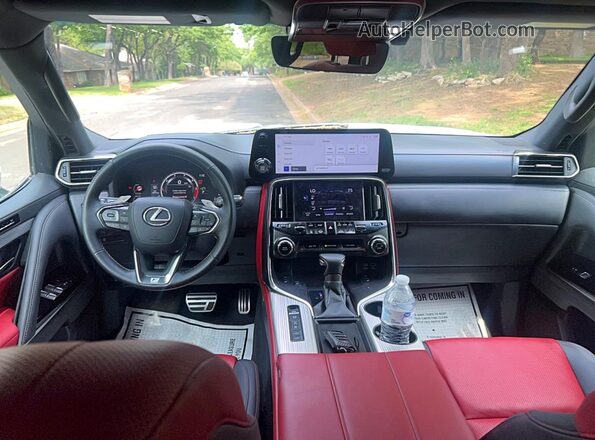 JTJMB7CX5R4065541 2024 LEXUS LX White Вид задніх сидінь