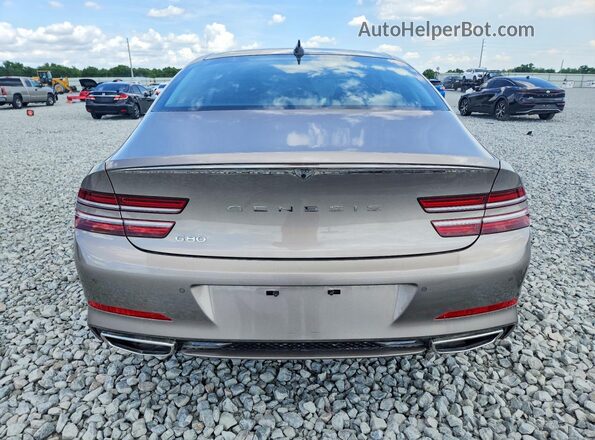 KMTGB4SC0MU046922 2021 GENESIS G80 Золотой Вид салона спереди