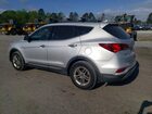 2018 Hyundai Santa Fe Sport 2.4l Silver vin: 5XYZU3LB7JG509850