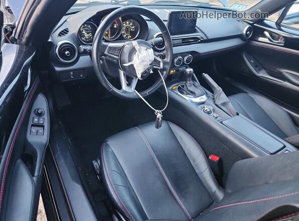JM1NDAD71J0202578 2018 MAZDA MX-5 Черный Вид щитка приборов